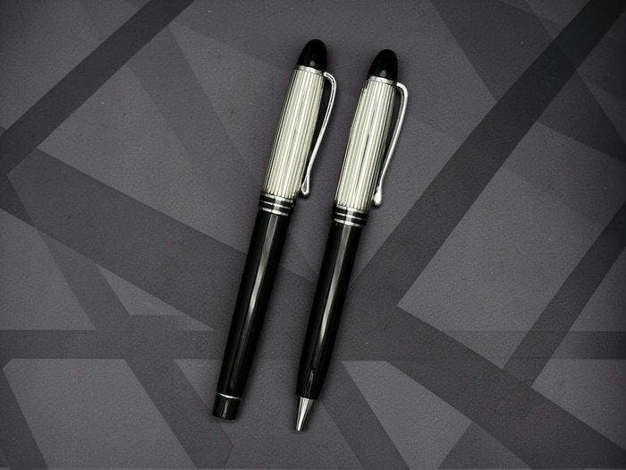 Aurora - Ipsilon Deluxe Black Chrome Set – Pluma, Collections, Stylos