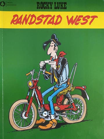 Parodie op Lucky Luke (Rocky Luke randstad west) Uytven, Boeken, Stripverhalen, Verzenden, Gelezen, Uytven
