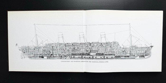 Peter Zerbe - The great German passenger ships: Imperator,, Antiek en Kunst, Antiek | Boeken en Manuscripten