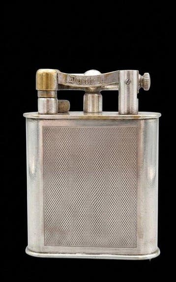 Dunhill - Briquet de table - Métal argenté, Collections