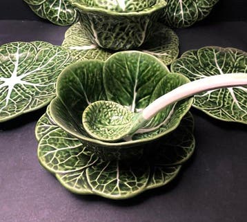 Choux - Vintage - Centre de table - Majolique, Antiek en Kunst, Antiek | Meubels | Tafels