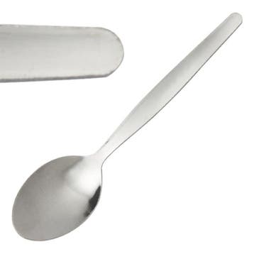 Koffielepels | KELSO | RVS | 12 Stuks | Lengte 115mm, Verzenden