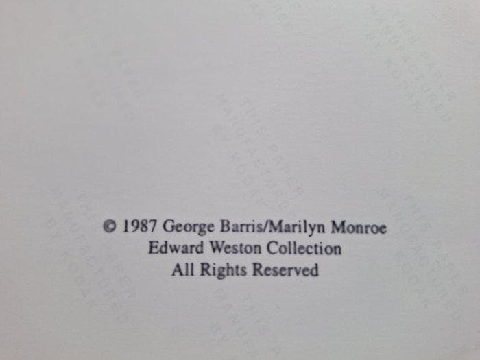 George Barris (1922-2016) - Marilyn Monroe - The Last, Antiek en Kunst, Kunst | Designobjecten