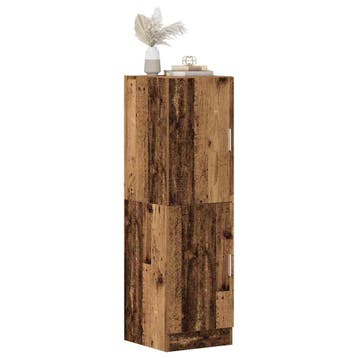 vidaXL Keukenkast 38x41,5x131,5 cm bewerkt hout oud, Huis en Inrichting, Verzenden, Nieuw