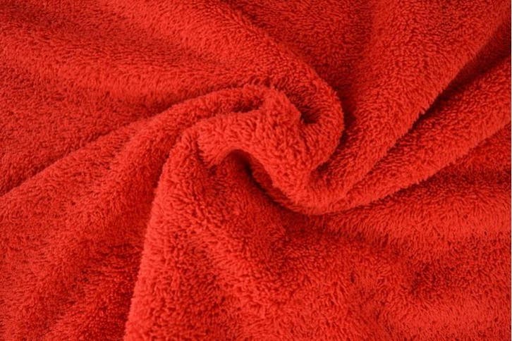 10 meter badstof rood - 150cm breed, Hobby en Vrije tijd, Stoffen en Lappen, 120 cm of meer, 200 cm of meer, Rood, Nieuw, Katoen