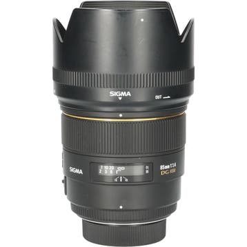 Tweedehands Sigma 85mm f/1.4 EX DG HSM Nikon CM7010, Ophalen of Verzenden, Gebruikt, Overige typen, Zoom