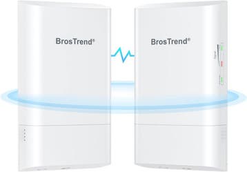 BrosTrend WiFi Bridge 1km | Retour deal | 40% korting, Informatique & Logiciels, Points d'accès, Verzenden