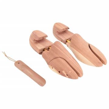 vidaXL Schoenspanner met schoenlepel EU 40-41 massief, Verzenden, Nieuw