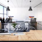 Multifunctionele Digitale LED Klok - Wekker Spiegel Alarm, Verzenden, Nieuw