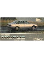 1986 FORD TAURUS INSTRUCTIEBOEKJE ENGELS (USA)
