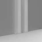 Sluitstijlset veranda schuifwand - 3 spoor 6 elementen-Wit, Verzenden, Nieuw