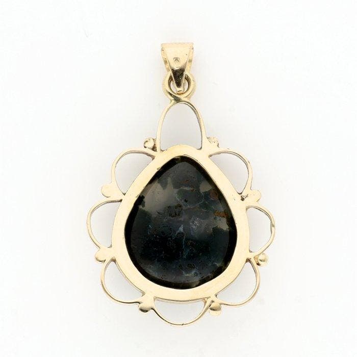 Pendentif - 14 carats Or jaune - Mosagaat, Handtassen en Accessoires, Antieke sieraden