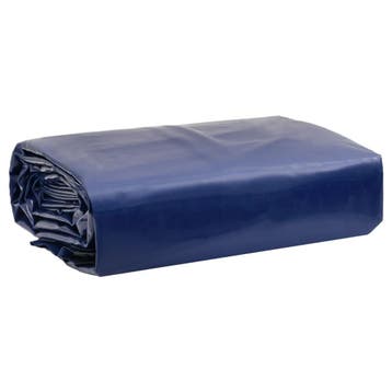 vidaXL Dekzeil 650 g/m² 1,5x10 m blauw, Verzenden