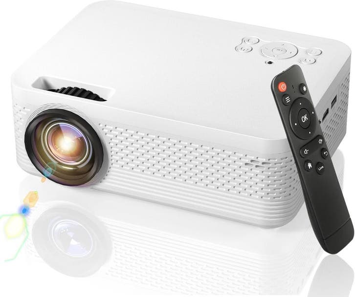 ALLJOY Beamer WiFi 720p | Retour deal | Knaller!, Audio, Tv en Foto, Beamers, HD (720), Zo goed als nieuw, Verzenden
