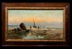 Spanish Impressionist School (XIX) - Rising sun