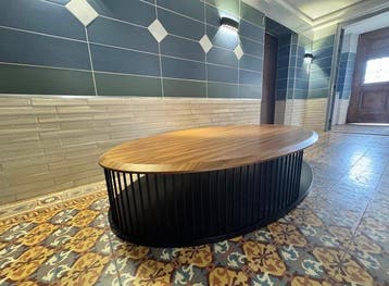 Tafel - Hout, Metaal - Salontafel Wewood