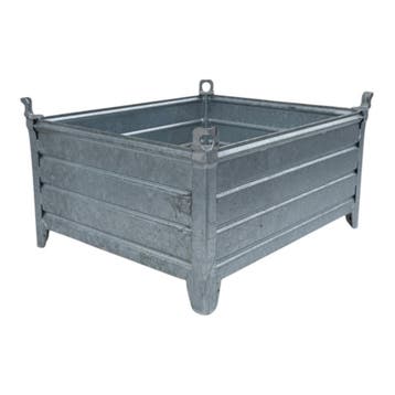 Verzinkte stapelbak XL met hijsogen 1200 x 1000 x 670 mm, Doe-het-zelf en Bouw, Nieuw, 100 cm of meer, 60 cm of meer, 50 cm of meer