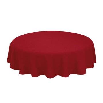 Tafelkleed Rond Red Rood 230cm Ø - Treb SP, Huis en Inrichting, Verzenden, Nieuw, Overige kleuren, Tafelkleed of Tafelzeil