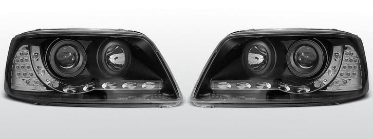 Koplampen LED DRL | geschikt voor VW Transporter T5 2003-200, Auto-onderdelen, Verlichting, Nieuw, Volkswagen, Verzenden