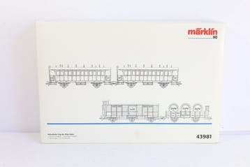 Märklin H0 - 43981 - Ensemble de wagons de marchandises pour, Nieuw