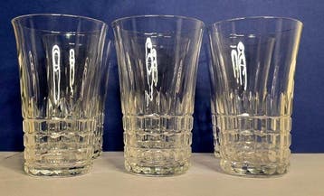 Val Saint Lambert - Drinkglas (6) - Mery Esneux - geslepen