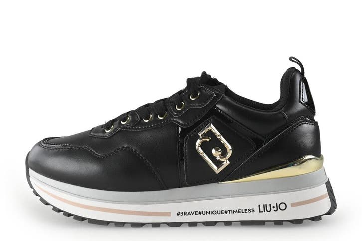 Liu Jo Sneakers in maat 39 Zwart, Kleding | Dames, Schoenen, Zwart, Zo goed als nieuw, Sneakers, Verzenden