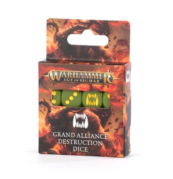 Grand Alliance Destruction Dice 2024 edition (Warhammer Age, Ophalen of Verzenden, Nieuw