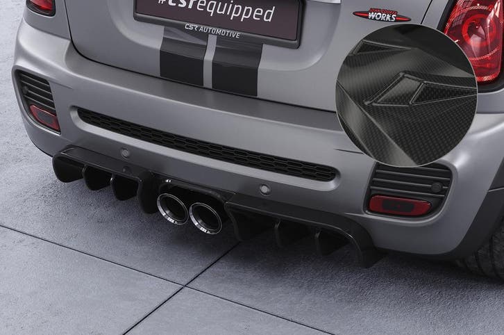 Achterskirt voor Mini R58 / R59 JCW HA417-C, Autos : Pièces & Accessoires, Carrosserie & Tôlerie, Envoi
