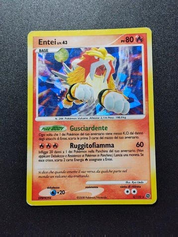 Pokémon - 6 Card - entei Holo - Articuno Holo - Gengar - 3x