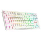 Draadloze Gaming Toetsenbord - Wit toetsenbord, Ophalen of Verzenden