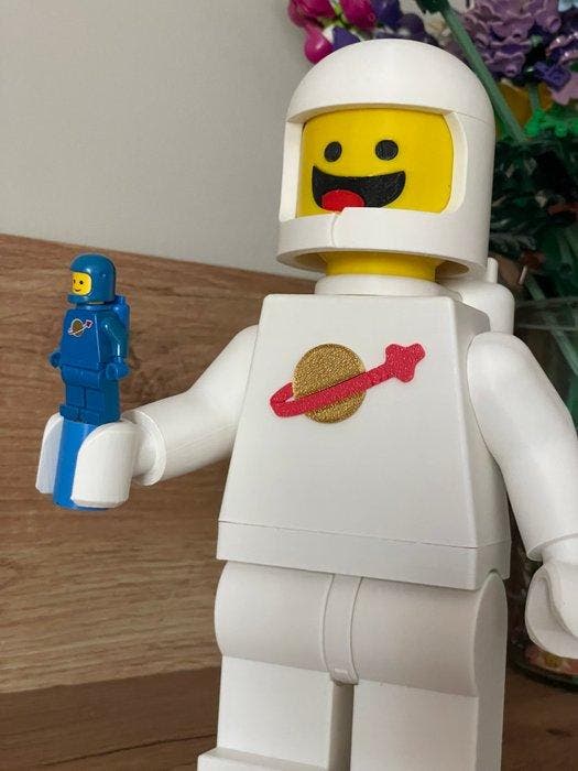 Figuur - 23 cm figurka inspirowana Lego Space - Plastic, Kinderen en Baby's, Speelgoed | Duplo en Lego