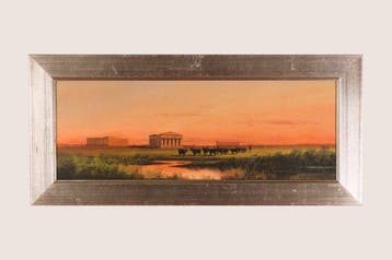 Antonio Coppola (1850-c. 1902) - Ansicht der Tempel von