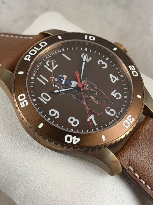 Ralph Lauren - The Polo Watch Automatic Bronze -, Bijoux, Sacs & Beauté, Montres | Hommes