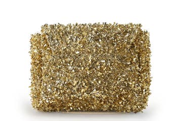 Roberto Festa Clutch Goud, Verzenden, Zo goed als nieuw