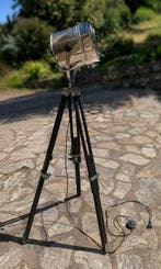 Theaterlamp - Staal - Projectorlamp met statief