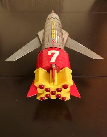 Toy Nomura - Speelgoed raket Solar X 7 Space Rocket (TN)