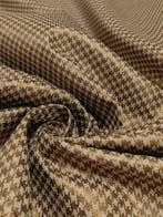 Tessuto Luxury Living Group – Pied de Poule Oro & Caffè -