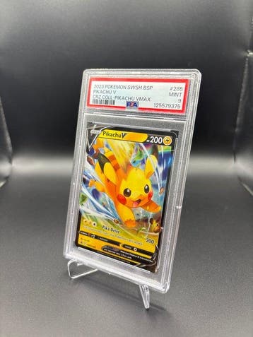 Pokémon - 1 Graded card - Pikachu 285 - PSA 9 - Sword &, Nieuw