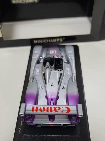 Minichamps 1:43 - Voiture miniature - Audi R8 Le Mans 2004, Nieuw