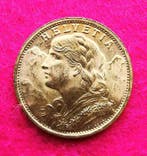 Zwitserland. 20 Francs 1947-B Verneli, Postzegels en Munten