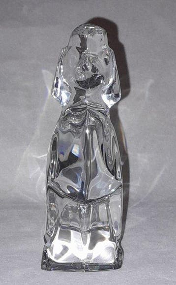 Baccarat - Beeldje - Caniche Marilyn - Kristal, Antiquités & Art