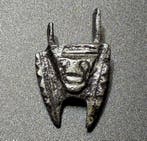 Viking periode Brons Zeldzame amulet-hanger/riemelement met