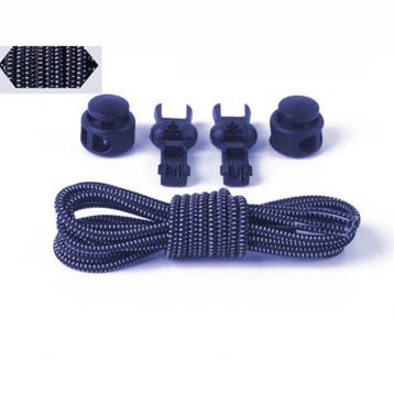 Navy Blauwe Elastische Snelsluiting Veters, Collections, Verzenden