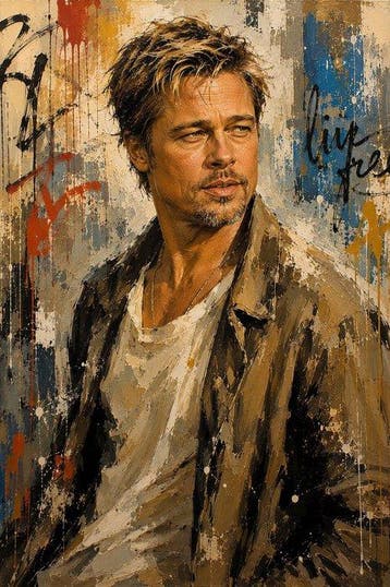Alberto Ricardo (XXI) - Ecos de Hollywood: Brad Pitt &