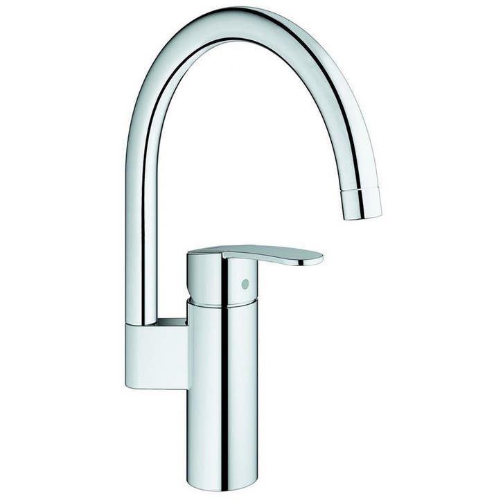 Keukenkraan GROHE Wave Cosmopolitan Hoge Uitloop Chroom, Doe-het-zelf en Bouw, Sanitair, Kraan, Nieuw, Chroom, Ophalen of Verzenden