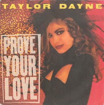 Taylor Dayne - Prove Your Love, Verzenden