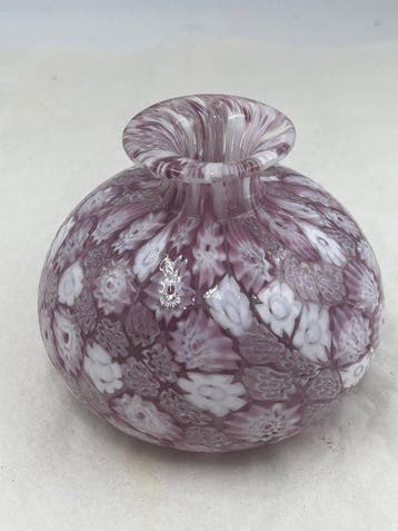 Livio Campanella - Vase - Verre de Murano - Vase en murrines
