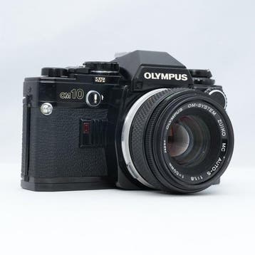 Olympus OM10 + Zuiko MC Auto-S 1,8/50mm + Manual Adapter |, Nieuw
