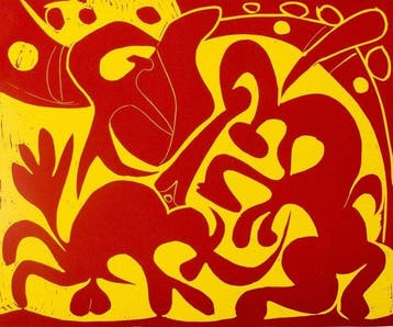 Pablo Picasso (1881-1973) - Dans larène