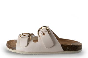 Studio London Slippers in maat 42 Wit, Kleding | Dames, Schoenen, Slippers, Verzenden, Zo goed als nieuw, Wit